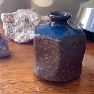 Pottery bud vase